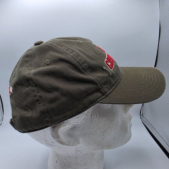 Friday the 13th Camp Crystal Lake Hat Cap Frayed Halloween Moss Green Casual - Picture 4 of 10